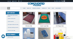 Desktop Screenshot of consolidatedplastics.com